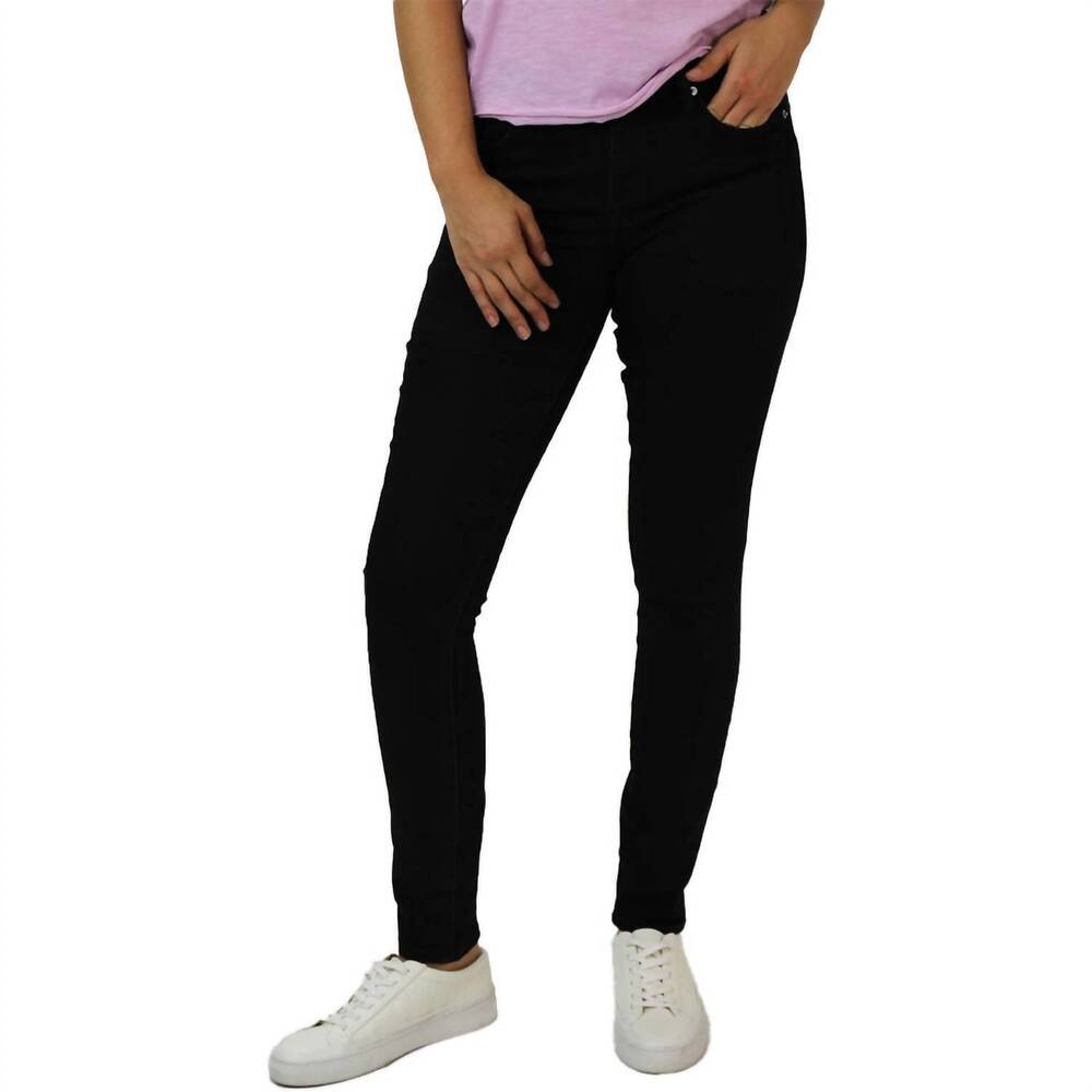 NEW DEAR JOHN DENIM gisele skinny denim jeans in black
